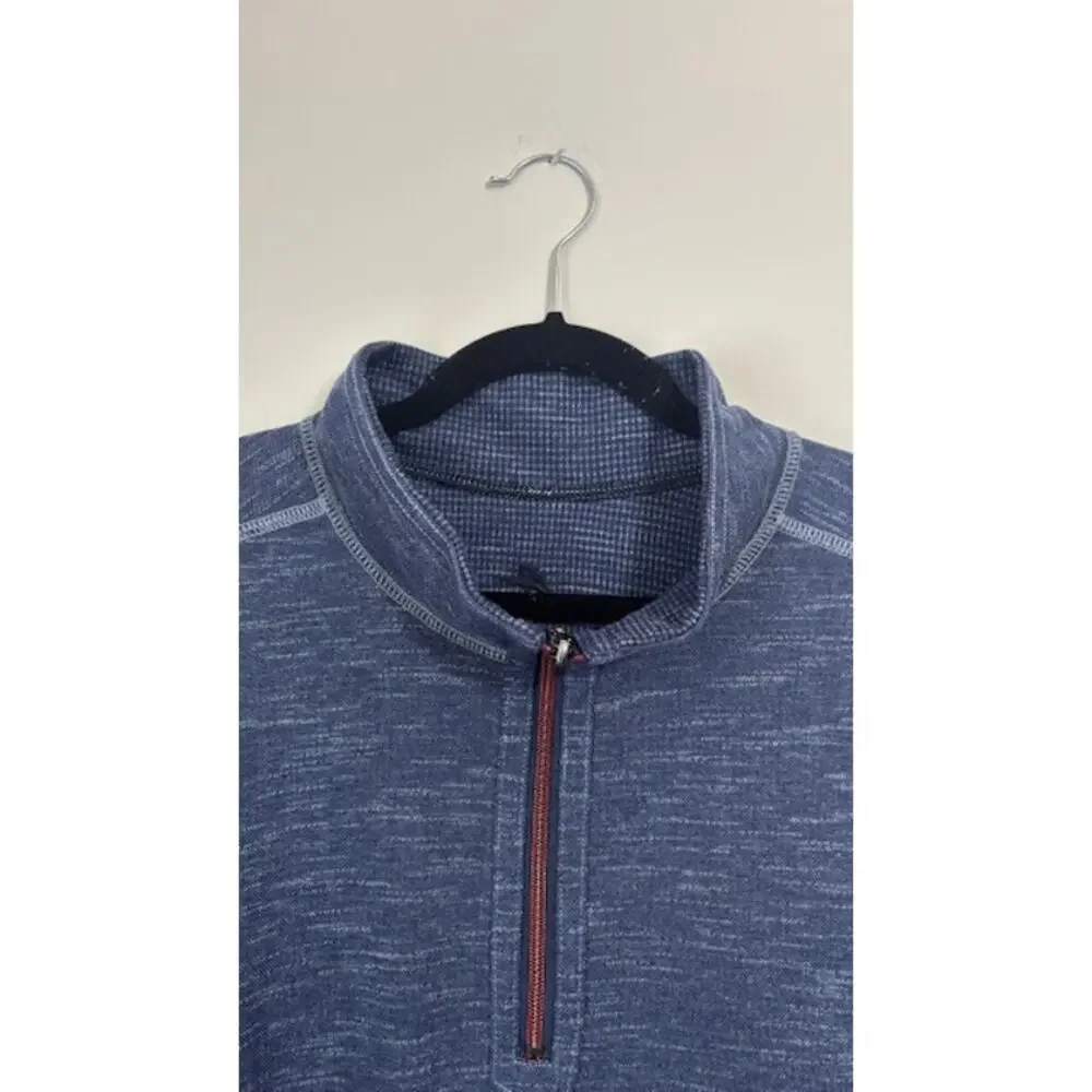 Tommy Bahama Pullover Sweater Reversible Men's XXL Knit 1/4 Zip Mock Neck NEW